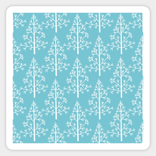 Christmas fir trees Sticker by katerinamk